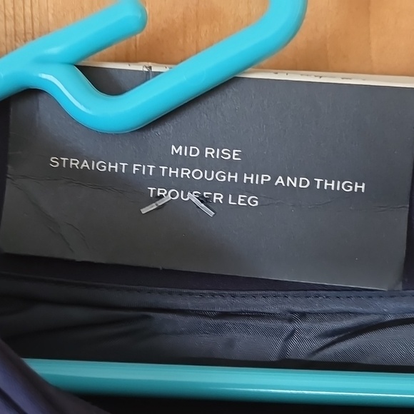 Banana Republic Navy Straight Leg Pants - Picture 2 of 4